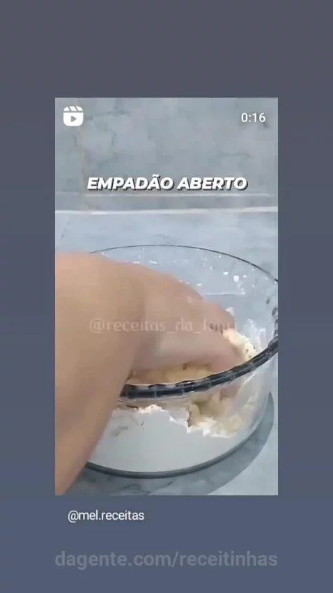 Empadão  aberto

#brazil #receitinhasdavivi by receitinhas