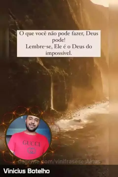 Apesar da gente ser falho o amor dele pela gente é infinito ... by vinifrasesestatus