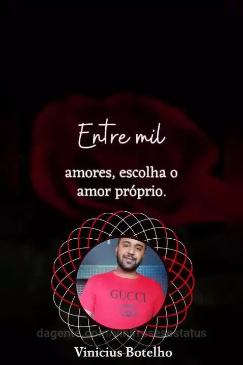 Se ame primeiro para depois amar alguém 🥰😍❤️ by vinifrasesestatus