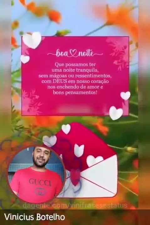 Deus abençoe e proteja e se hoje não foi bom amanhã será só ... by vinifrasesestatus