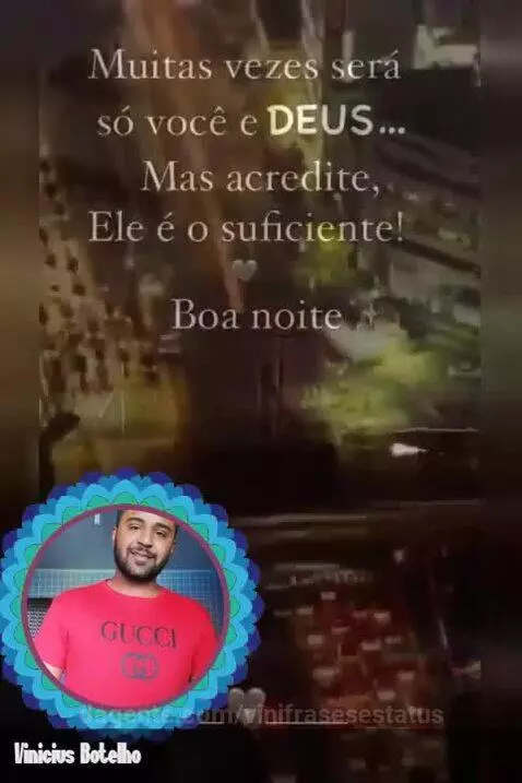Ele é suficiente hoje amanhã e sempre 🙏🏽🙌🏽 by vinifrasesestatus