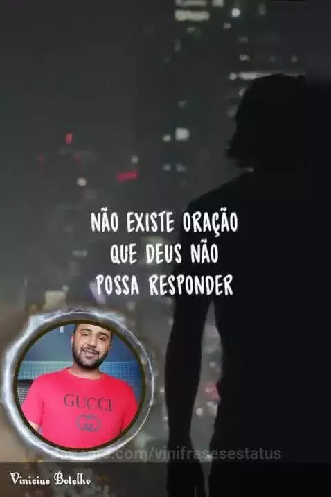 Nada pro nosso senhor é impossível 🙏🏽🙌🏽👏🏽 by vinifrasesestatus