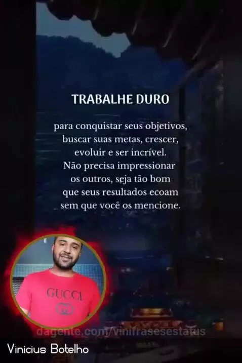 Deixa os resultados falar por si mesmo ( a ) by vinifrasesestatus