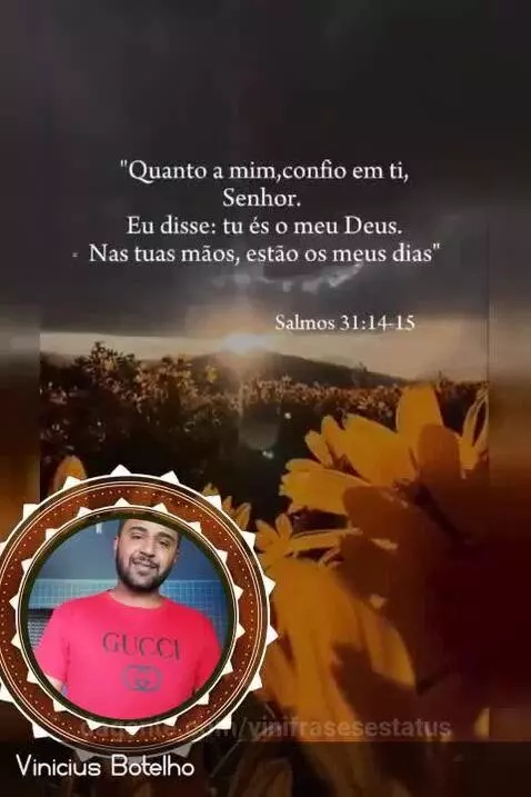 Entrego esse mês em suas mãos senhor com a certeza que já de... by vinifrasesestatus