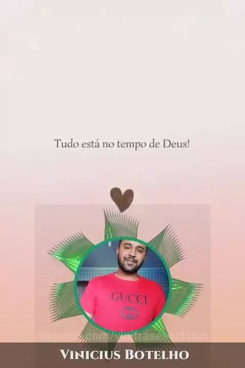 Tempo dele é perfeito by vinifrasesestatus