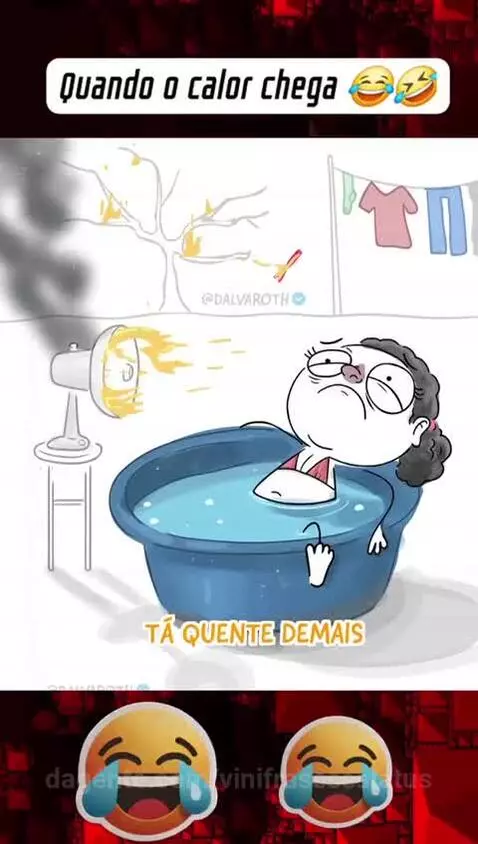 Calor é bom mais de forma moderada 🤣🤣🤣🤣 by vinifrasesestatus