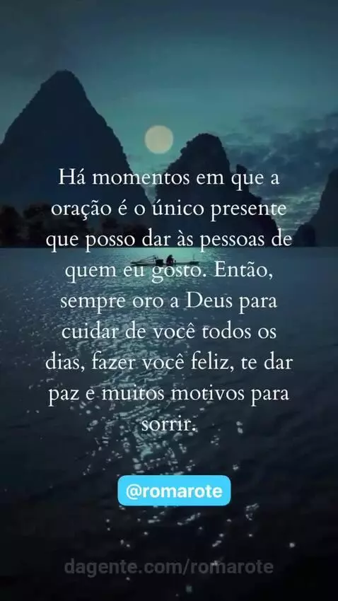 A oração pode ser o maior presente que vc pode dar para algu... by romarote