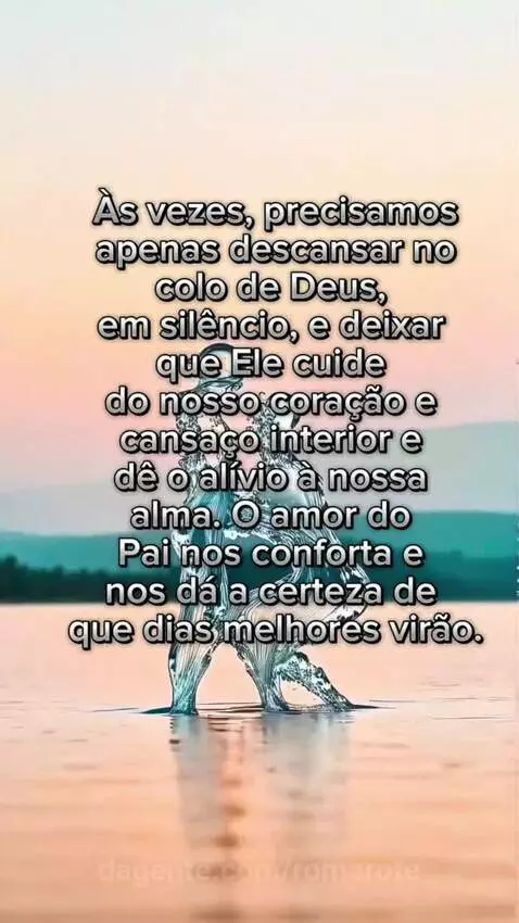 Quando tiver difícil, deixa Deus cuidar de você. by romarote