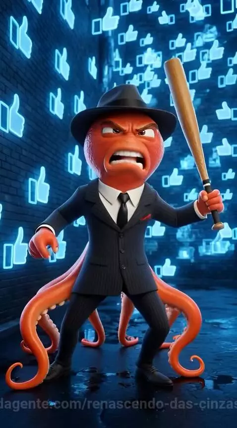 Polvo mafioso O POLVO MÁFIO REVOLTADO QUEBROU O ALGORITMO! (... by renascendo-das-cinzas