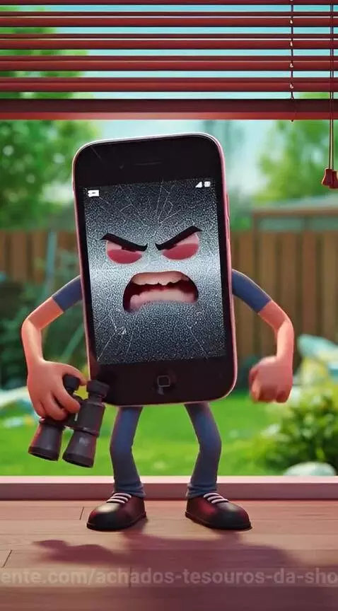 Smartphone Tela Quebrada TRINCOU DE TANTA INVEJA!  A FOFOCA ... by achados-tesouros-da-shopee