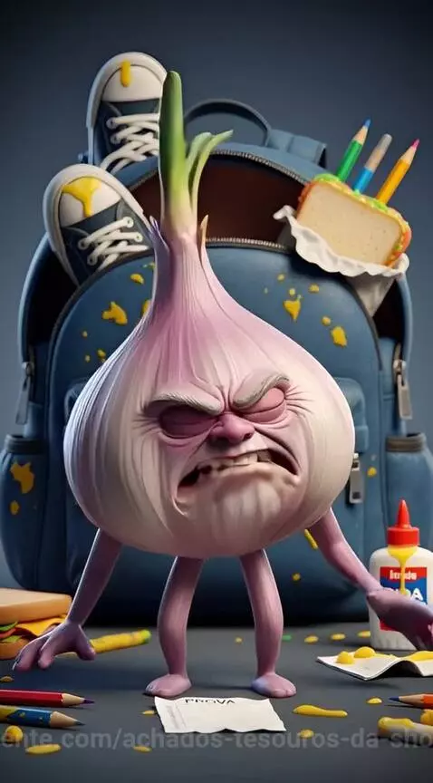 Alho Espanta Vampiro ALHO RANZINZA NA MOCHILA: ELE CONSEGUIU... by achados-tesouros-da-shopee