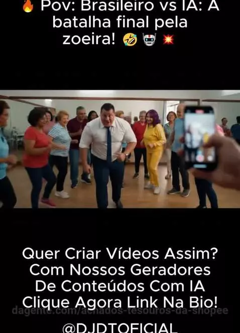 🔥 Pov: Brasileiro vs IA: A batalha final pela zoeira! 🤣🤖💥  ⁨... by achados-tesouros-da-shopee