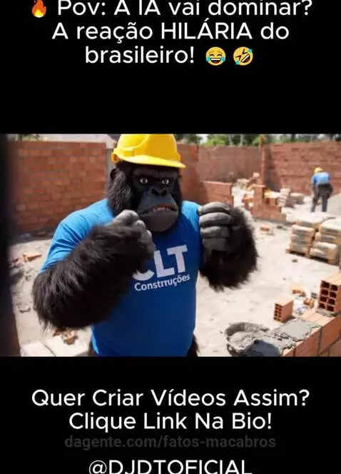 🔥 Pov: A IA vai dominar? A reação HILÁRIA do brasileiro! 😂🤣 ... by fatos-macabros