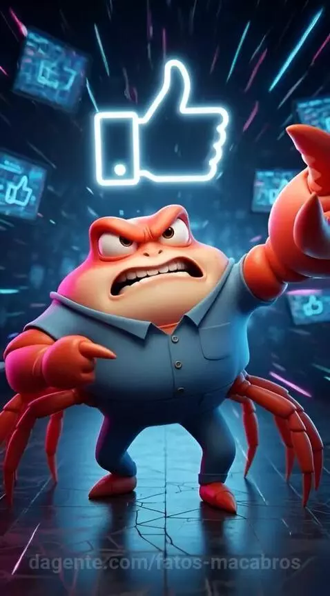 Caranguejo fofo O CARANGUEJO PISTOLA QUE TE OBRIGA A DAR LIK... by fatos-macabros