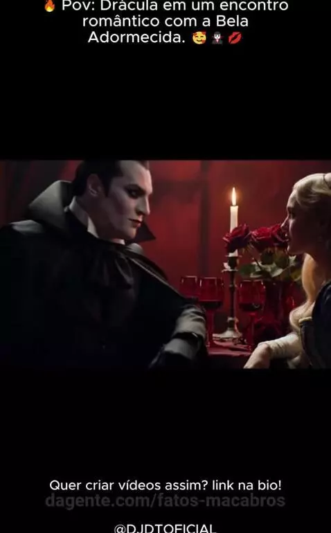 🔥 Pov: Drácula em um encontro romântico com a Bela Adormeci... by fatos-macabros