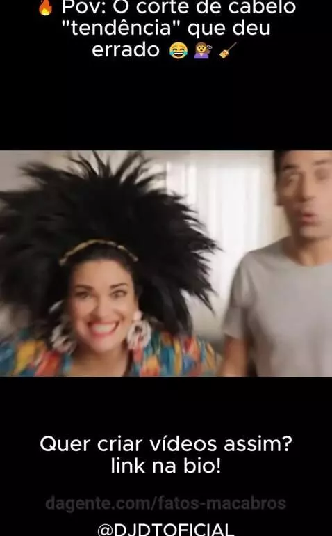 🔥 Pov: O corte de cabelo "tendência" que deu errado 😂💇‍♀️🧹  ... by fatos-macabros