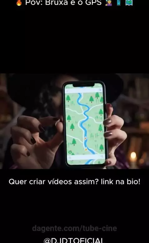 🔥 Pov: Bruxa e o GPS 🧙‍♀️ 📱 🗺️  ⁨@djdtoficial⁩ by tube-cine