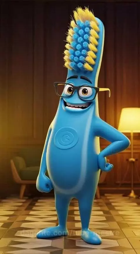 Escova de Dentes Tagarela A LUZ AMARELA QUE SALVOU MEU DENTE... by tube-mestre