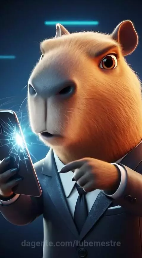 Capivara de Terno ESSE VENDEDOR DE CARRO VAI TE FAZER DESLIG... by tubemestre