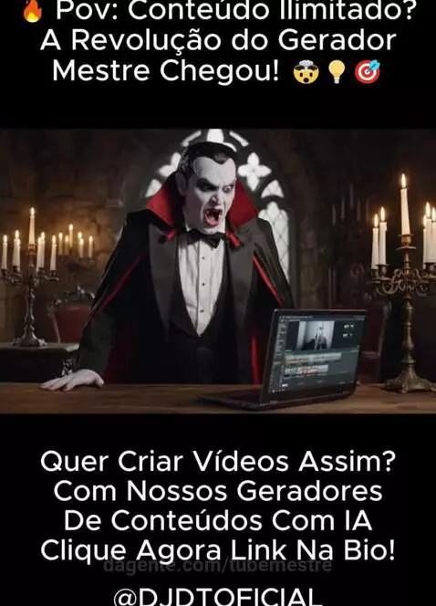 🔥 Pov: Conteúdo Ilimitado? A Revolução do Gerador Mestre Che... by tubemestre