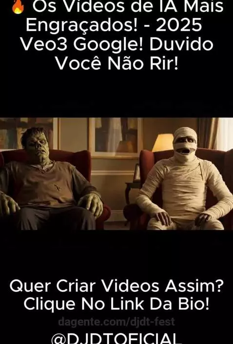 🔥 Os Vídeos de IA Mais Engraçados! - 2025 - Veo3 Google! Duv... by djdt-fest