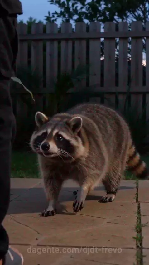 Ela Não Sabia Que estava em Perigo Guaxinim  @djdtoficial by djdt-frevo